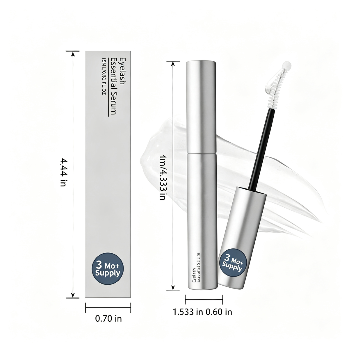 Nourishing Eyelash Essential Serum - Lightweight Lash Conditioning Treatment
